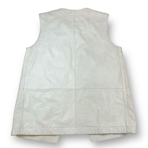 Mitrani Lion Leather Vest Size Large - Picture 10 of 16
